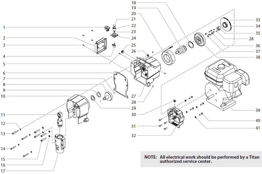 Advantage GPX 165 Drive Assembly Parts